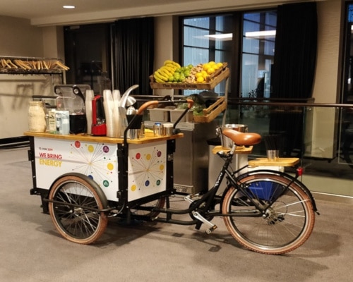 shell promotion smoothie bike