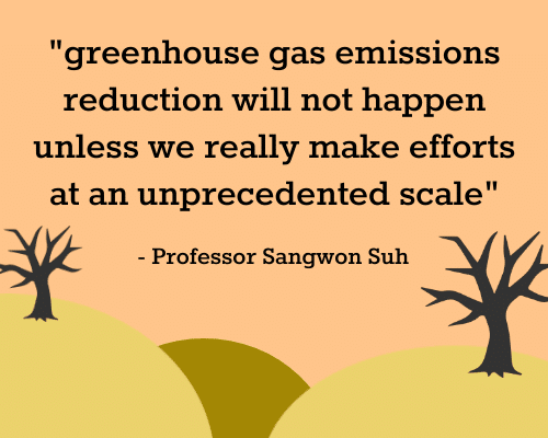 climate change comment from professor sangwon suh