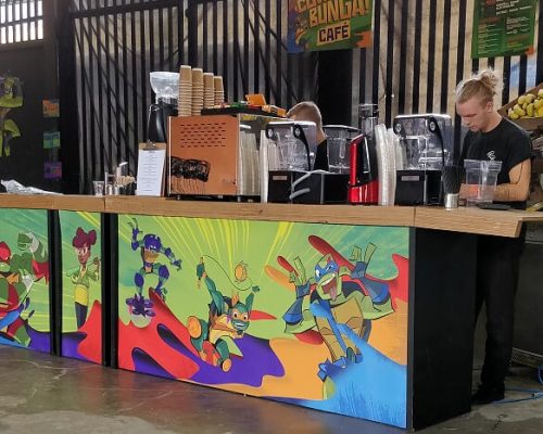 nickelodeon conference smoothie bar